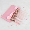 Set pennelli pink con custodia