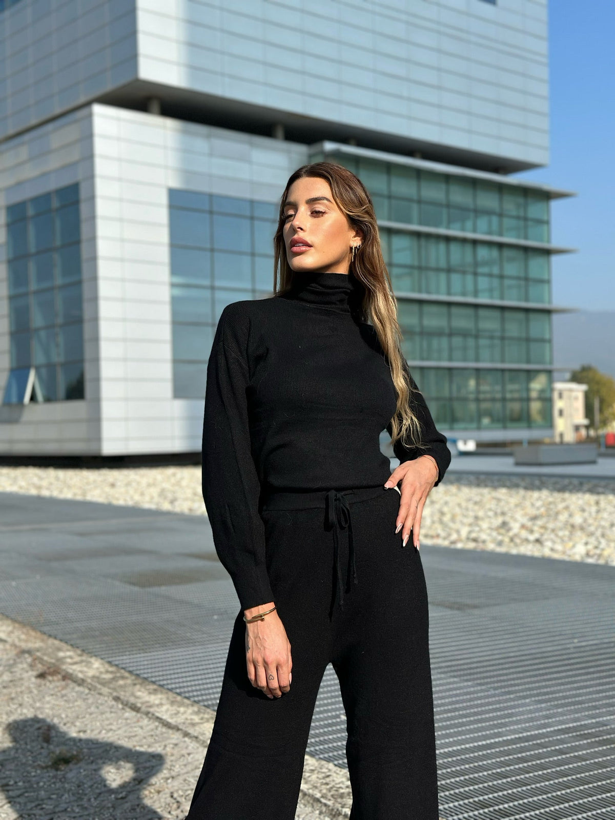 Completo Maglia e pantalone quality nero