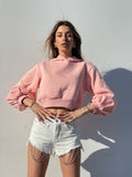 Short bianco con catenine