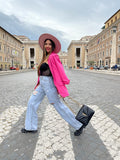 Giacca fluo fucsia