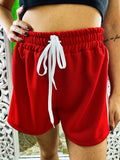 Short sportivo con righe
