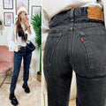 Jeans Levi’s Vintage a caramella grigio chiaro