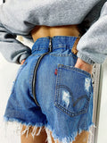 Levi’s Vintage bagno chiaro con zip posteriore