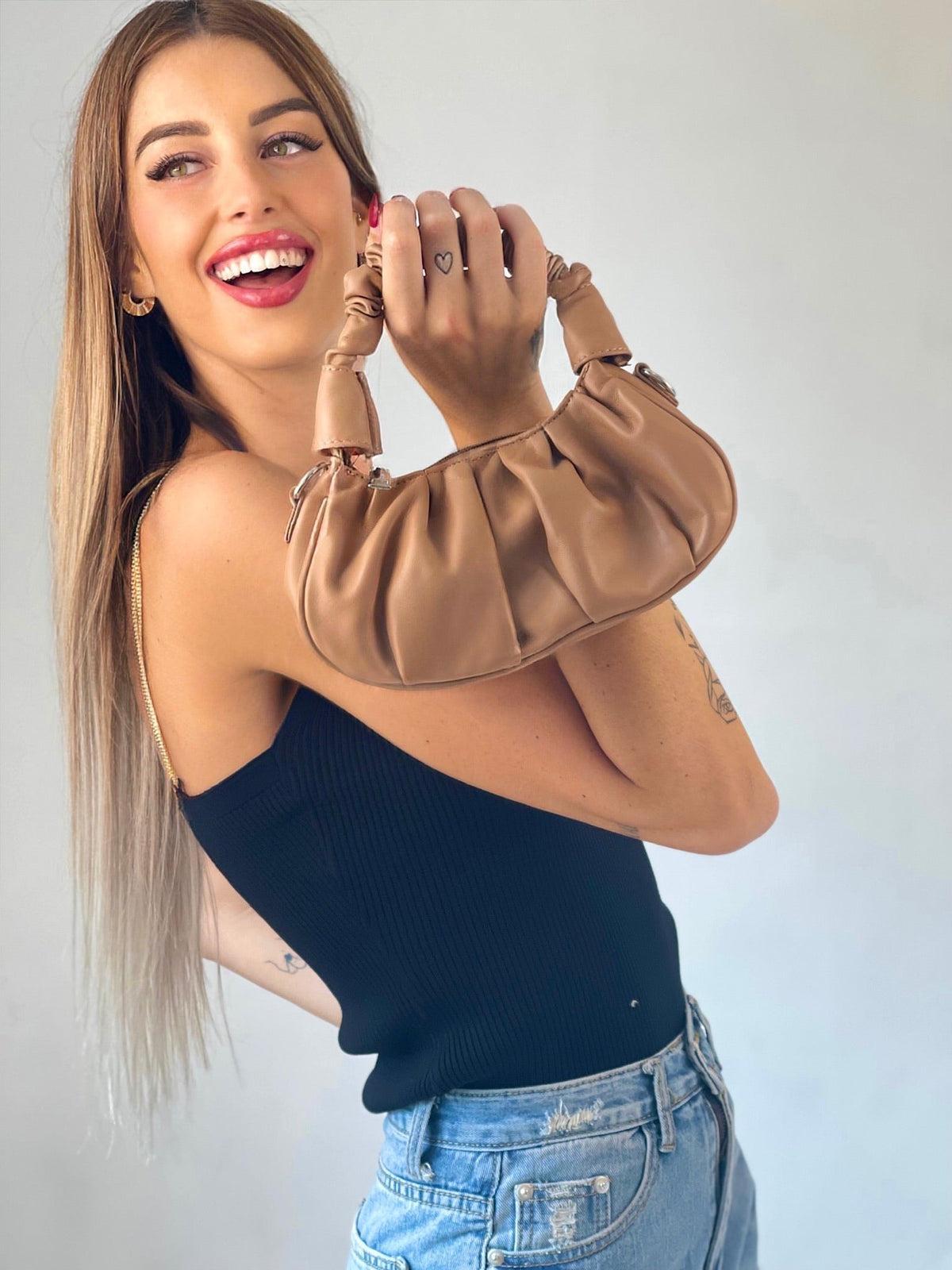 Mini bag nude