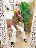 Maglione influencer dettaglio verde