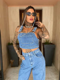 Completo top e jeans