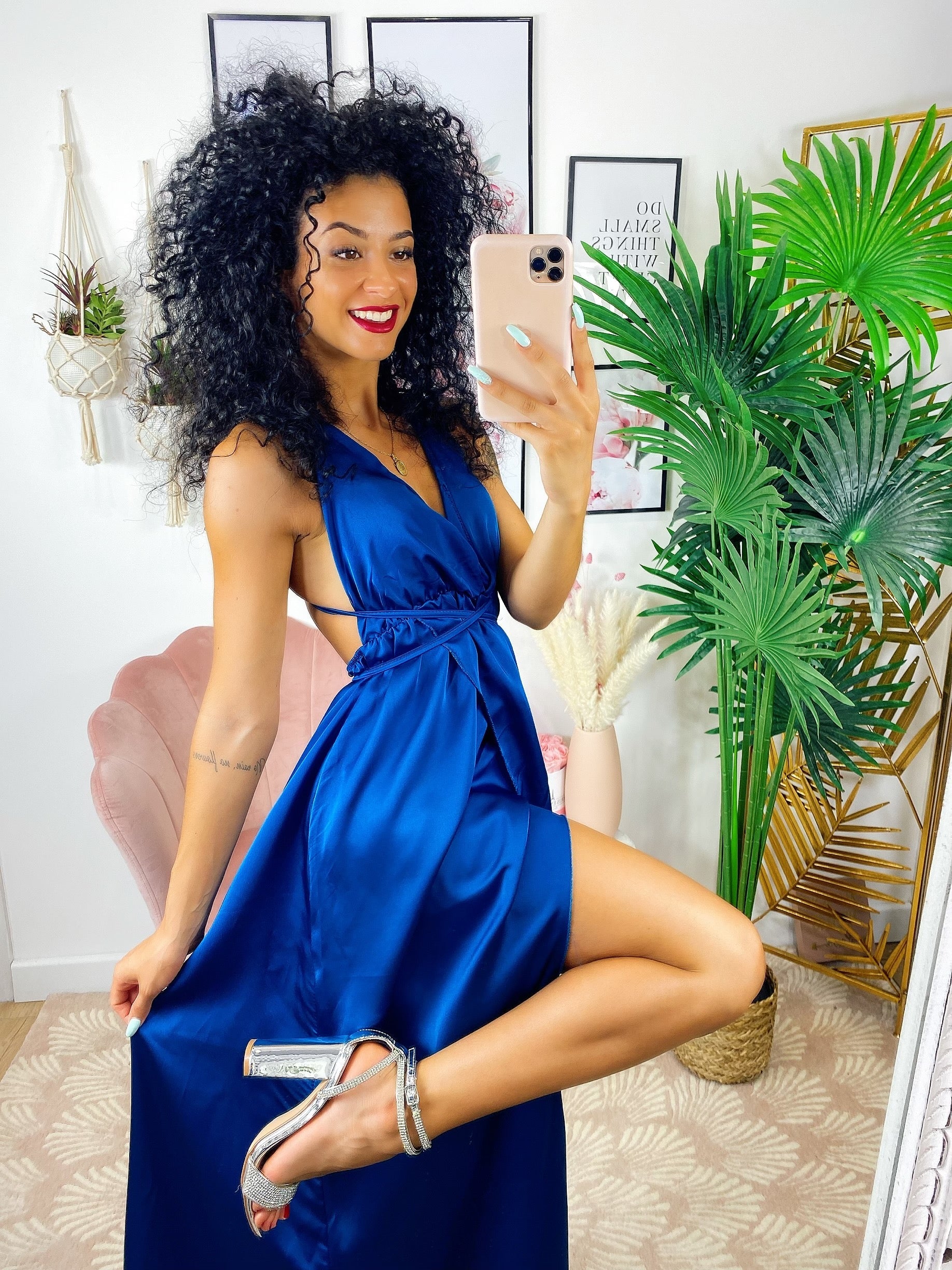 Dress Afrodite blu