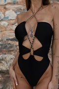 Body intero con catena oro