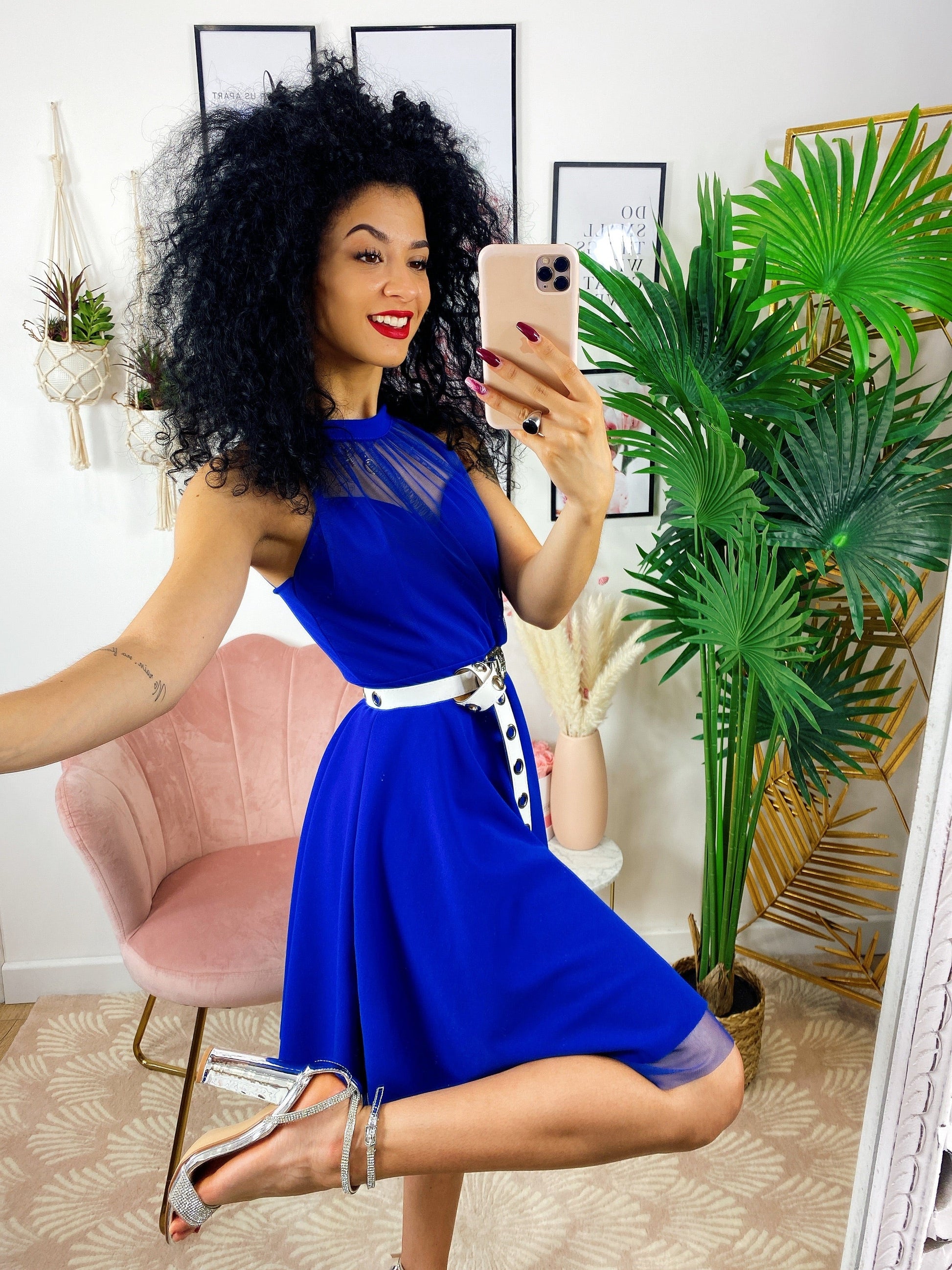 Abito principessa Summer Blu