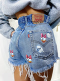 Short Levi’s Vintage con stampa Paperina medio chiaro