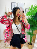 Giacca con Cuori base Rosa
