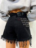 Short Levi’s Vintage con Borchie Nero