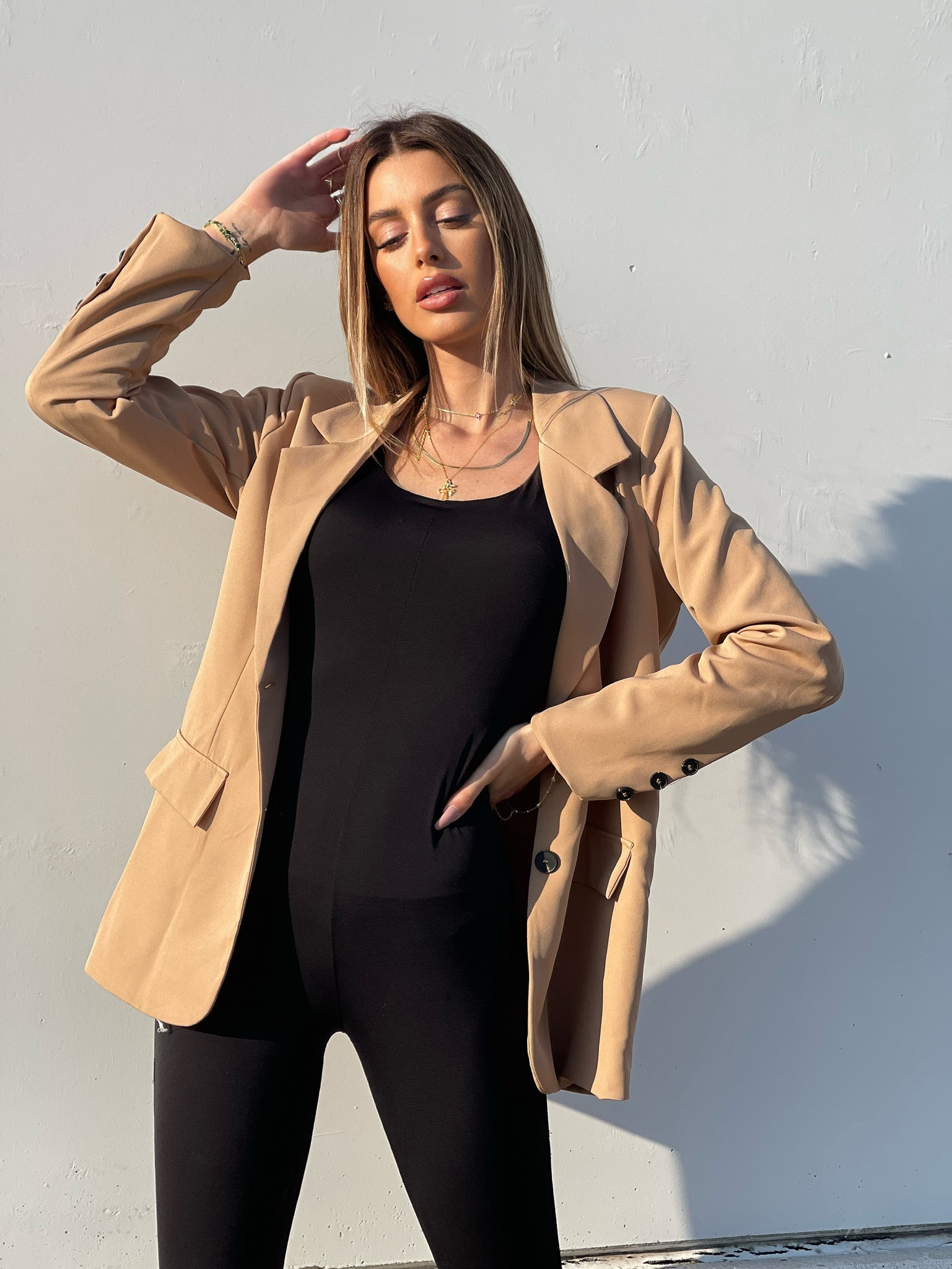 Giacca over camel