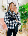 Bomber crop a Quadri