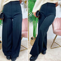 Pantalone a palazzo nero