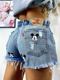 Short Levi’s Vintage con stampa topolino bagno medio