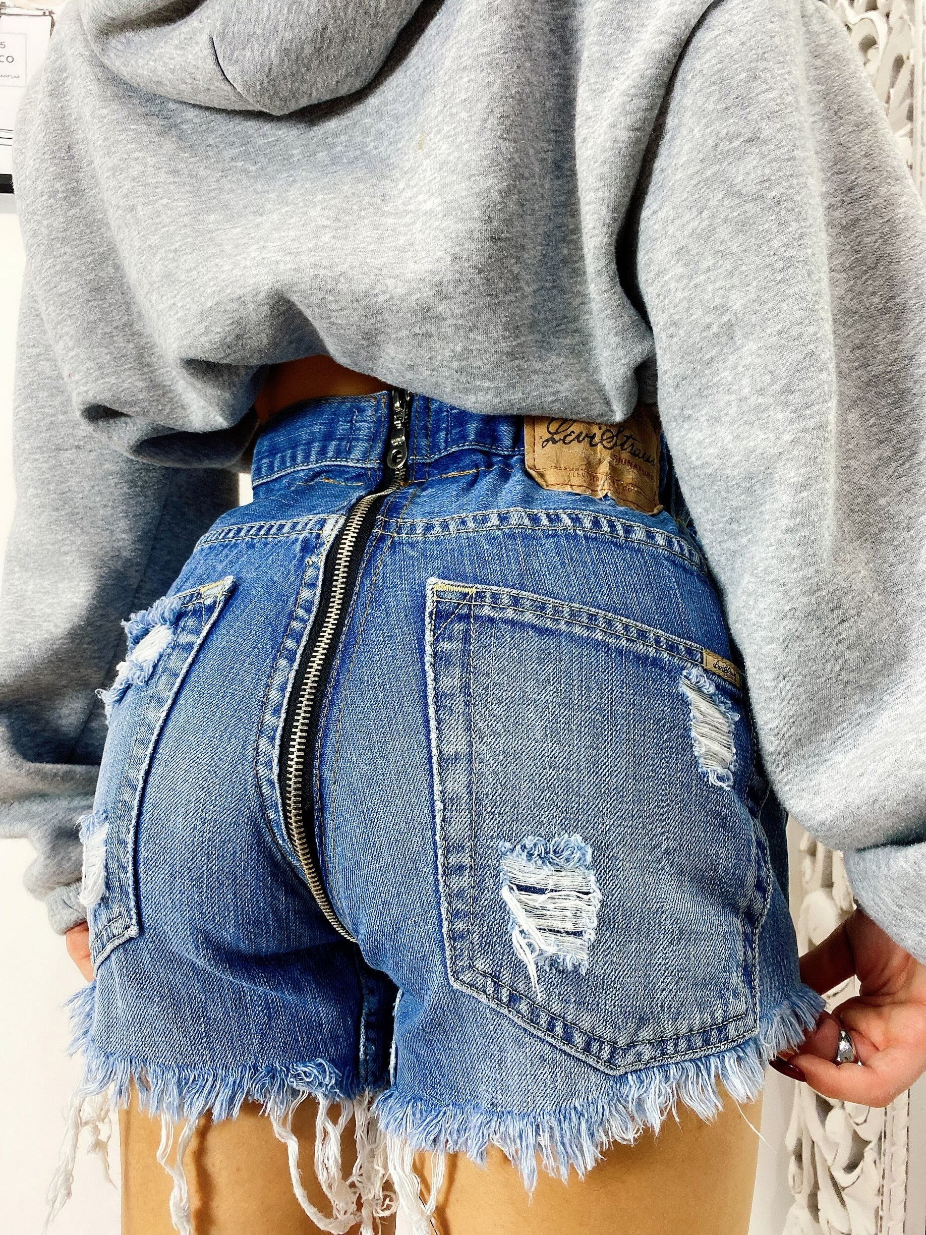 Levi’s Vintage bagno medio con zip posteriore