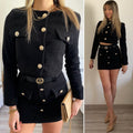 Completo giacca e gonna in tweed