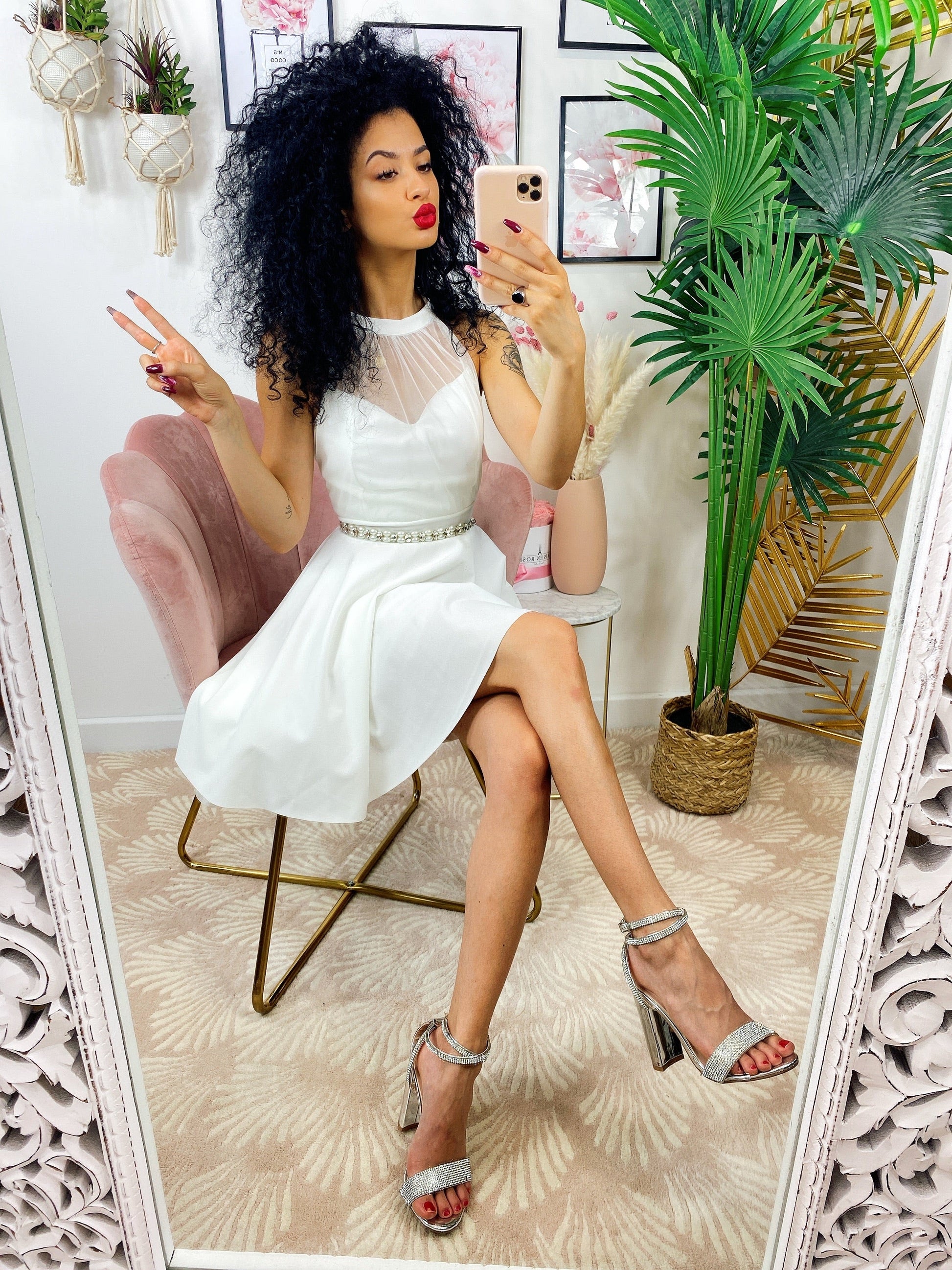 Abito principessa Summer Bianco