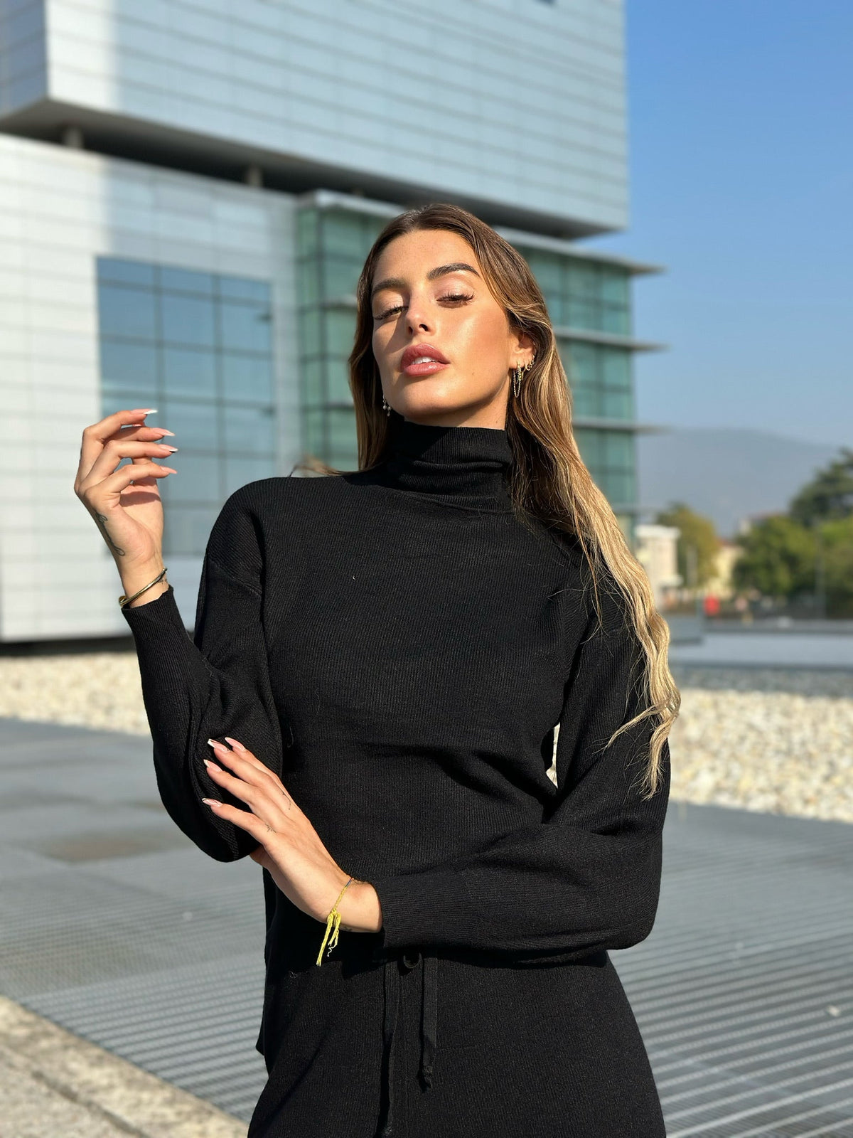 Completo Maglia e pantalone quality nero