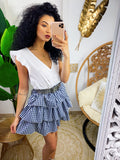 Maglia bianca in cotone