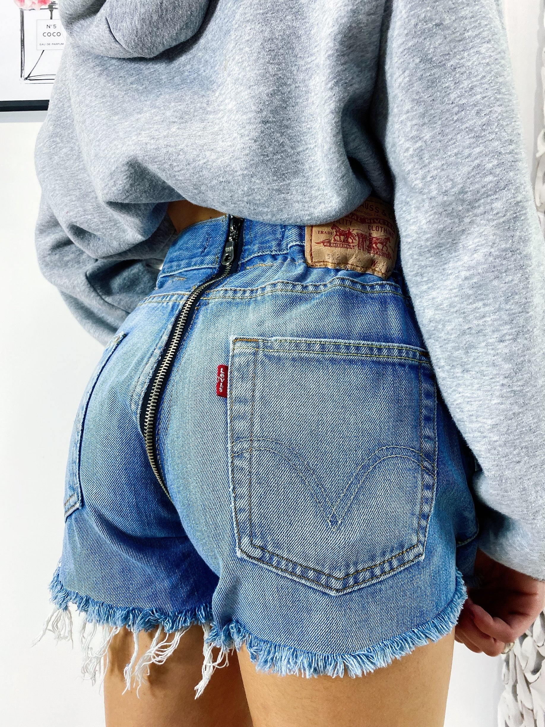 Levi’s Vintage bagno chiaro con zip posteriore