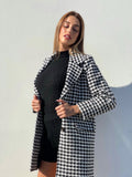 Cappotto pied de poule