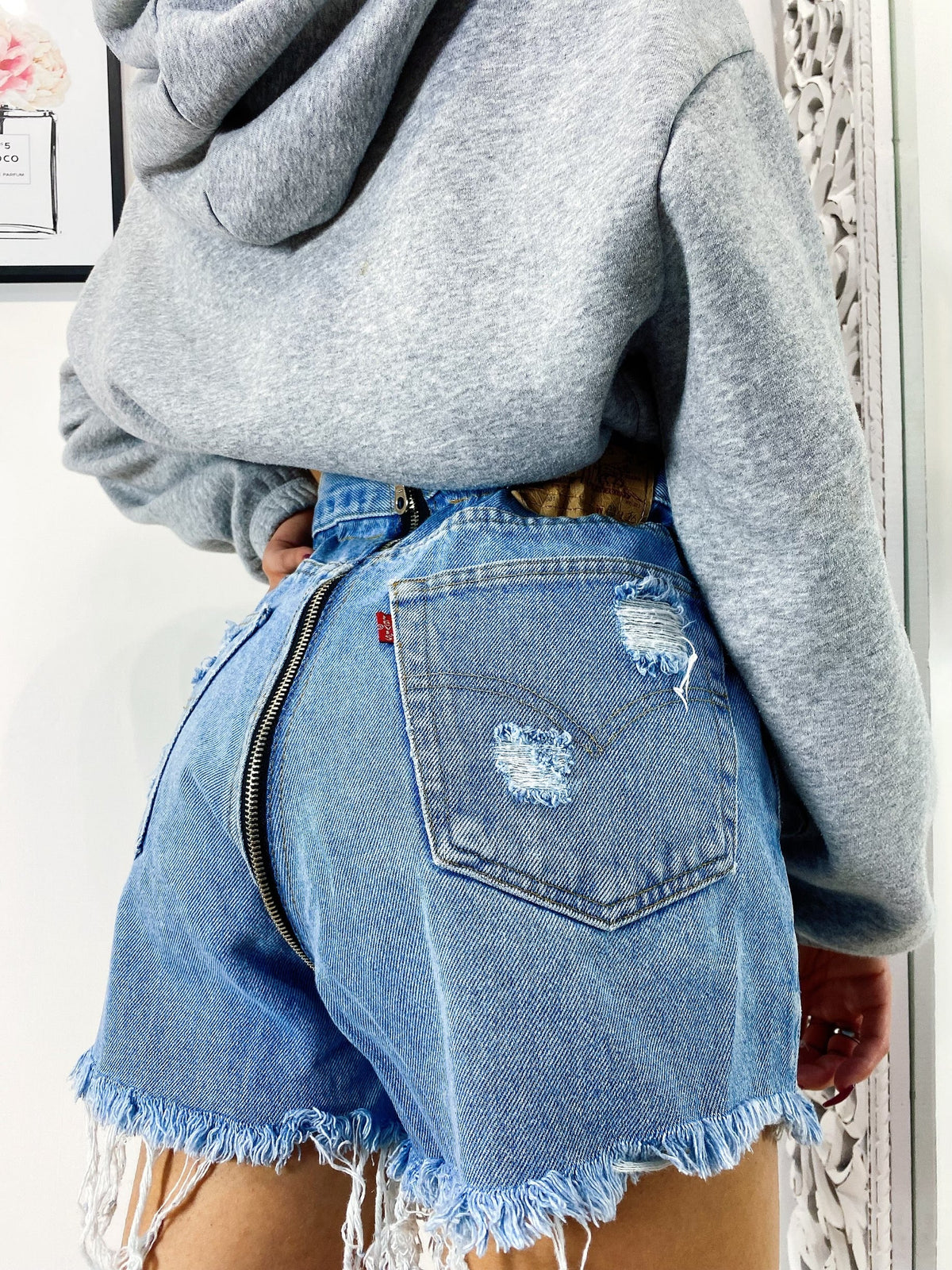 Levi’s Vintage bagno medio con zip posteriore