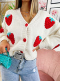 Cardigan con fragole top quality