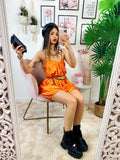 Abito con catenina Arancio