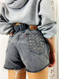 Levi’s Vintage grigio chiaro con borchie