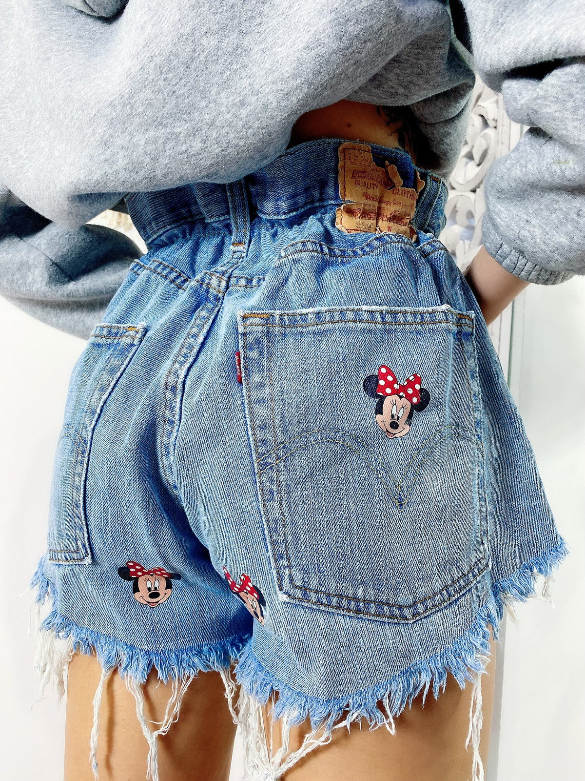 Short Levi’s Vintage bagno chiaro con stampe