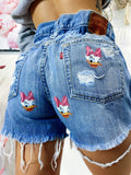 Short Levi’s Vintage con stampa Paperina bagno medio chiaro