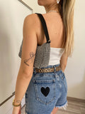 Short a caramella con cuori