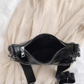 Set 3 bag in eco Pelle con catena argento