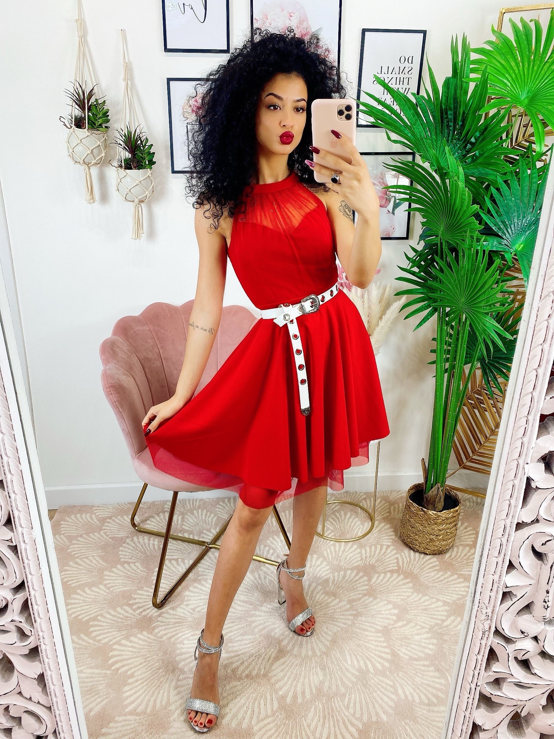 Abito principessa Summer rosso