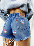 Short Levi’s Vintage con stampa Paperina bagno medio