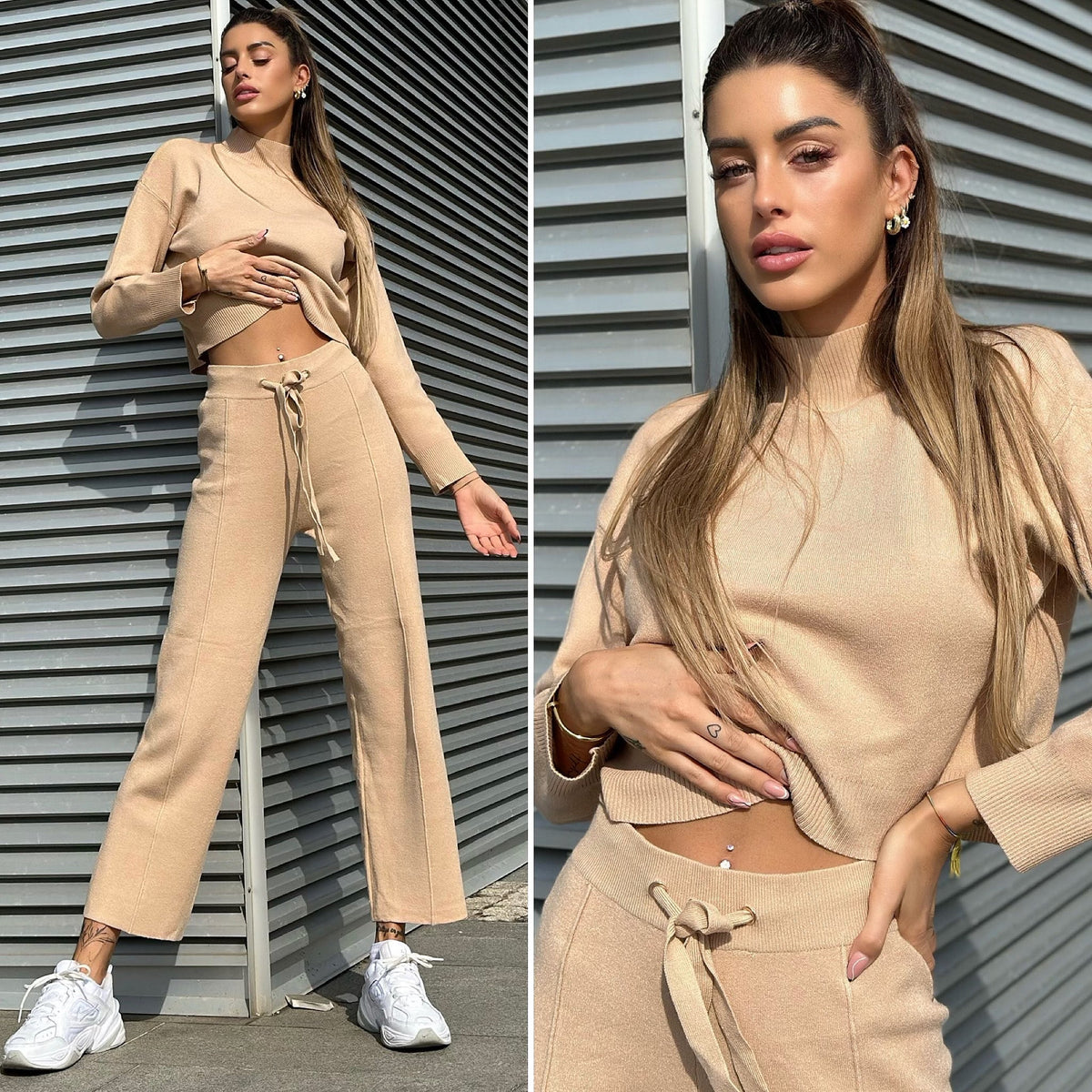 Completo Maglia e pantalone quality Camel