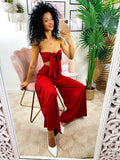 Completo Pantalone e Top con fiocco