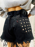 Short Levi’s Vintage con Borchie Nero