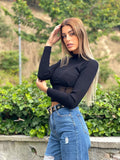 Maglioncino crop con trasparenze