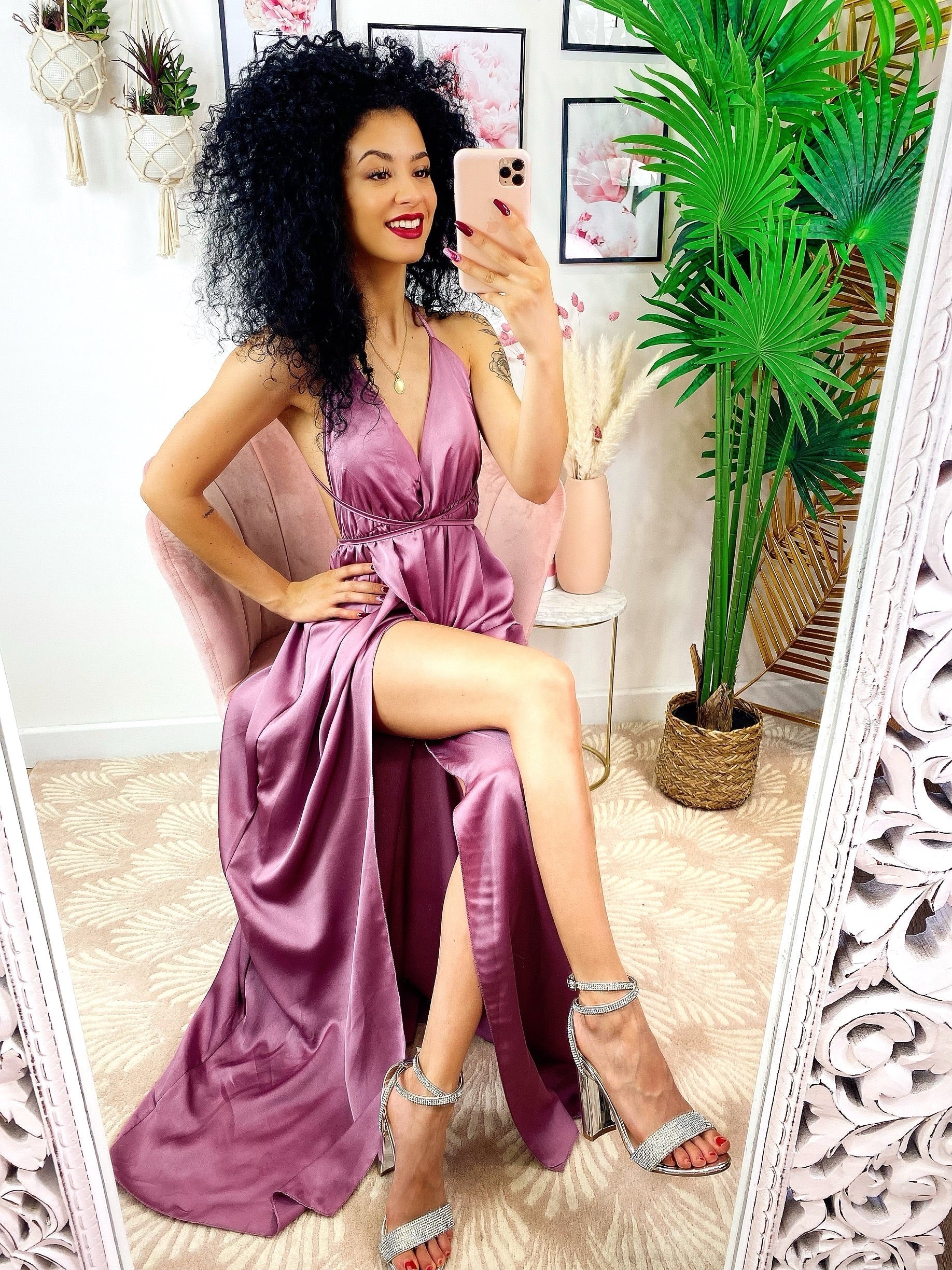 Dress Afrodite glicine
