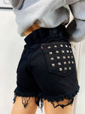 Short Levi’s Vintage con Borchie Nero