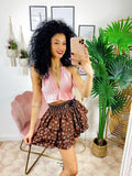 Top Crochet Rosa