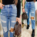 Jeans con strappi