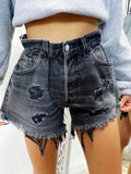 Short Levi’s Vintage Nero con Borchie