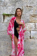 Body con kimono e cintura