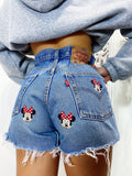 Short Levi’s Vintage con stampa topolina bagno medio chiaro