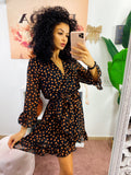 Abito manica lunga con cuori