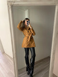 Cappotto Camel doppio petto